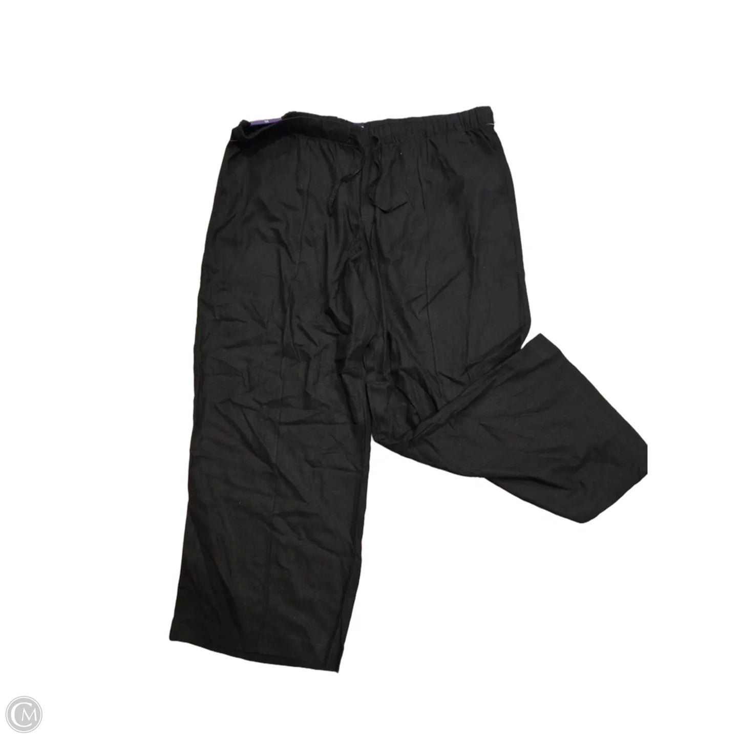 Pants Linen By Gap In Black, Size: Xxl