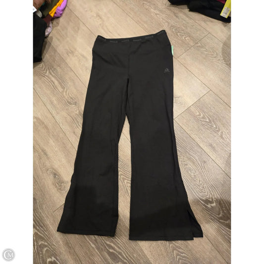 Athletic Pants By Reebok In Black, Size: Xl