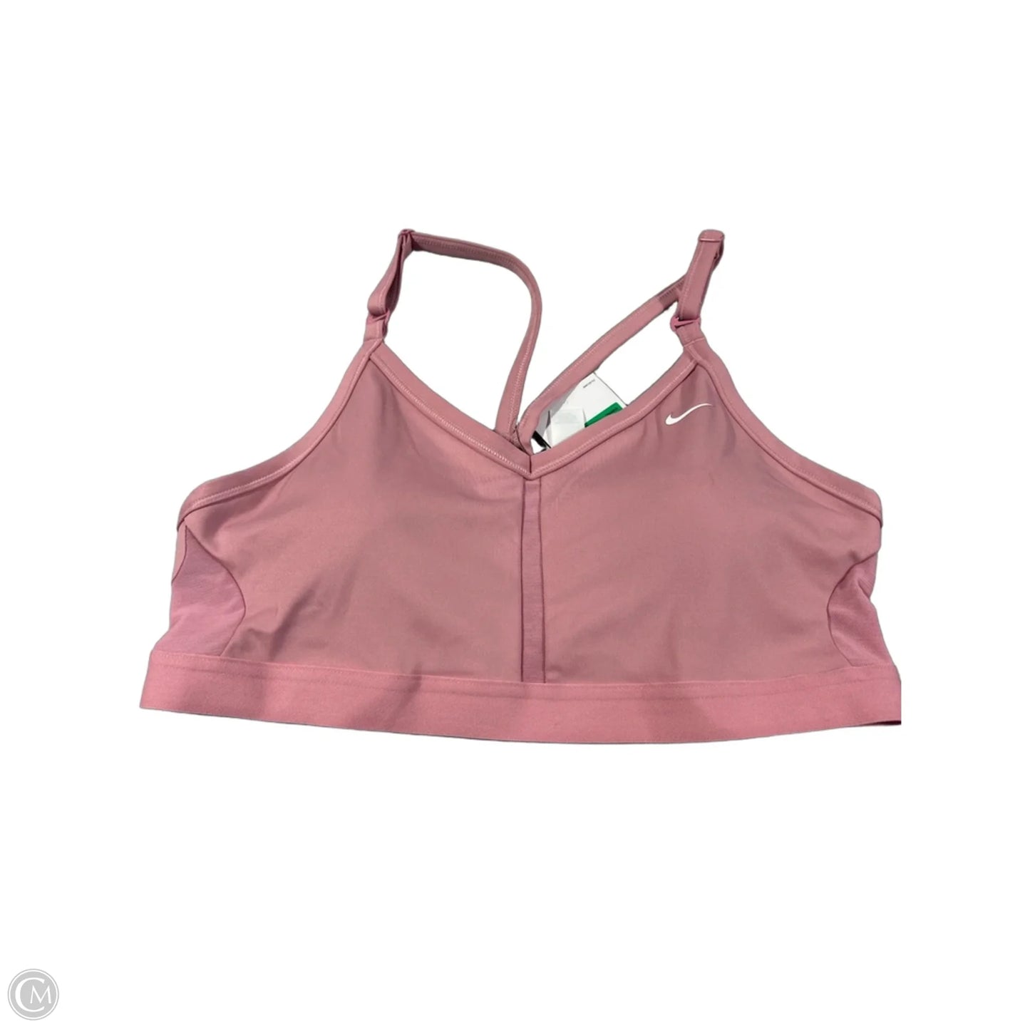 Athletic Bra By Nike In Pink, Size: Xl