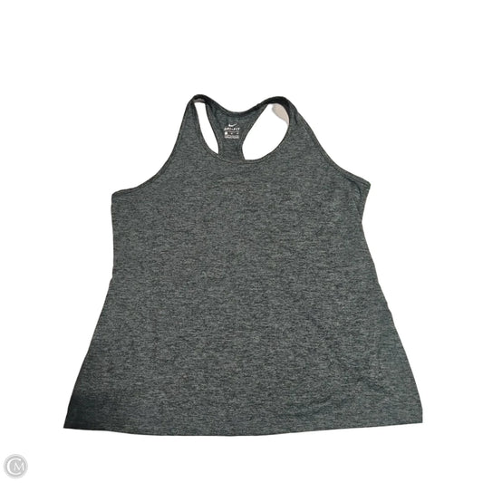 Athletic Tank Top By Nike In Black, Size: Xl