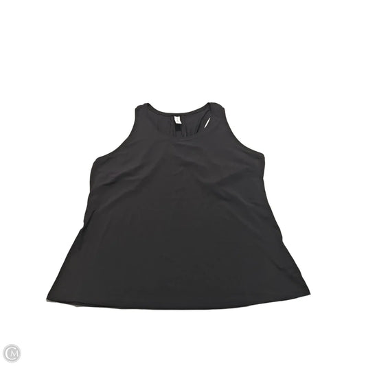 Athletic Tank Top By All In Motion In Black, Size: Xxl