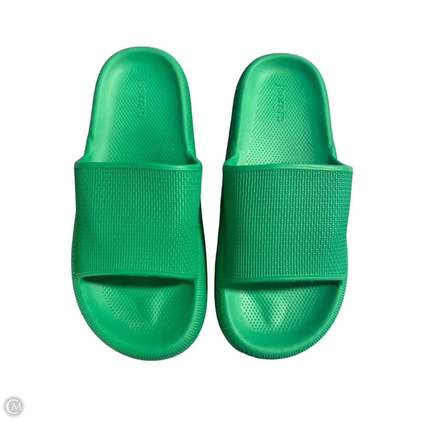 Sandals Flats By Cmc In Green, Size: 9.5