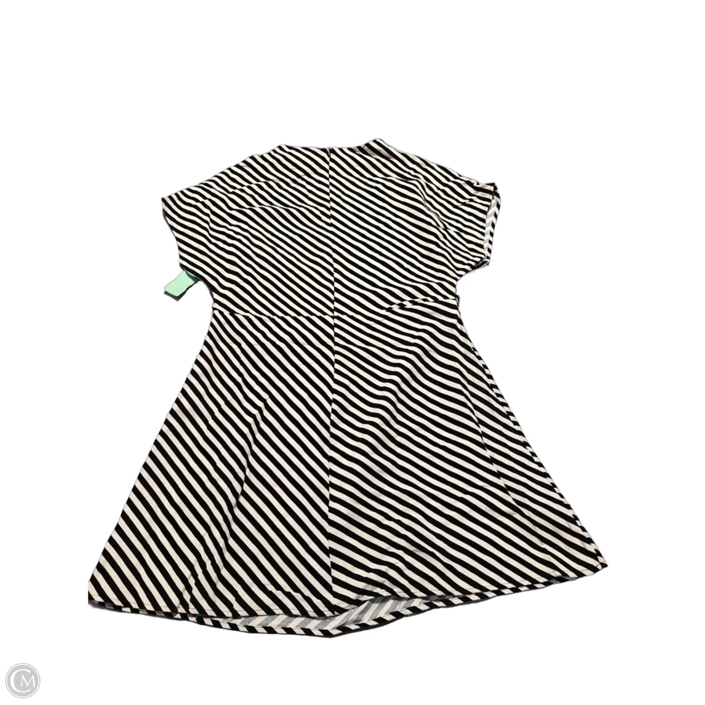 Dress Casual Short By H&m In Striped Pattern, Size: L