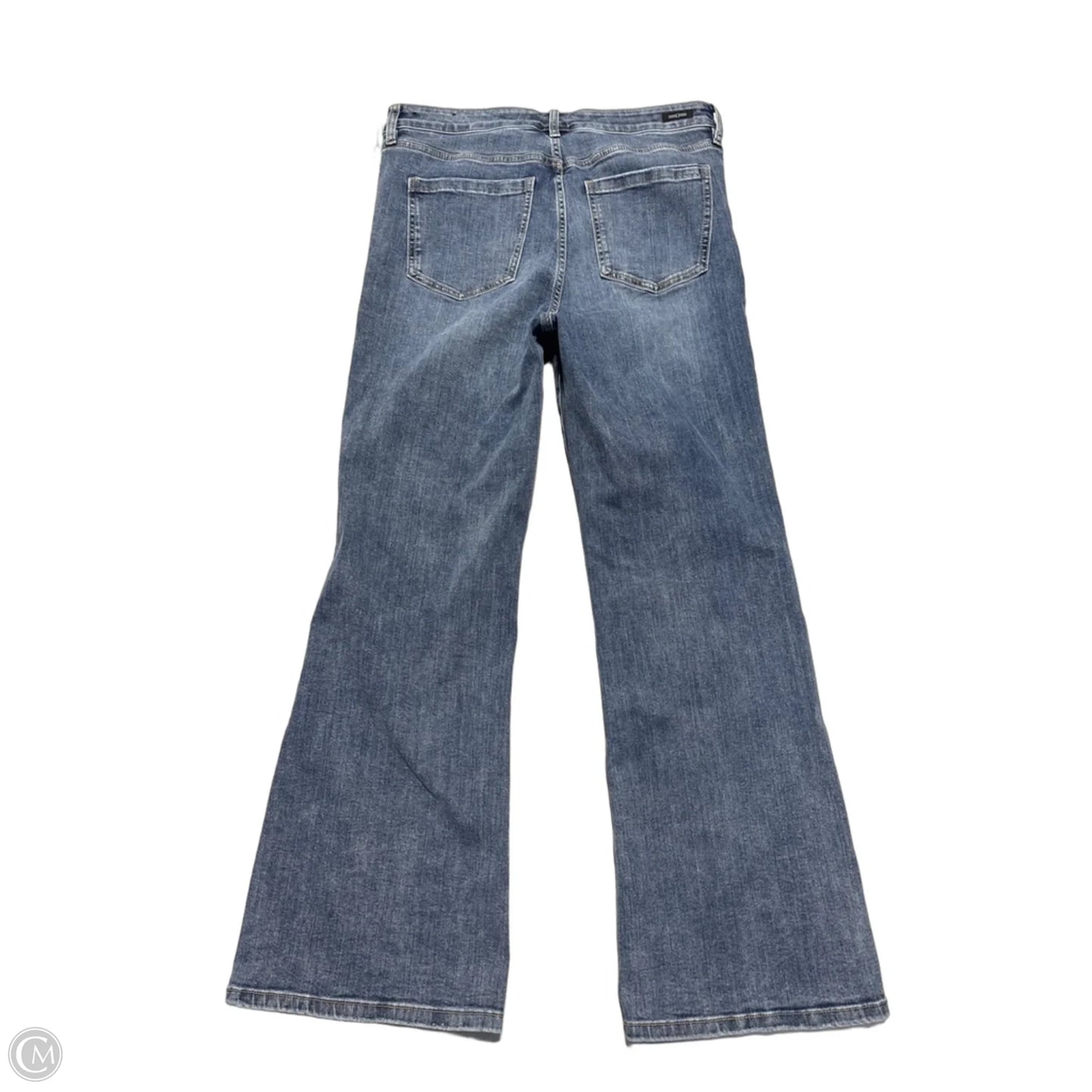 Jeans Flared By Liverpool In Blue Denim, Size: 14