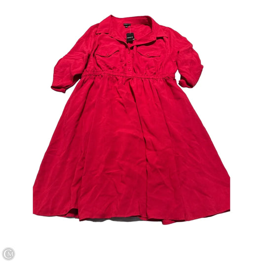 Dress Casual Short By Torrid In Red, Size: L