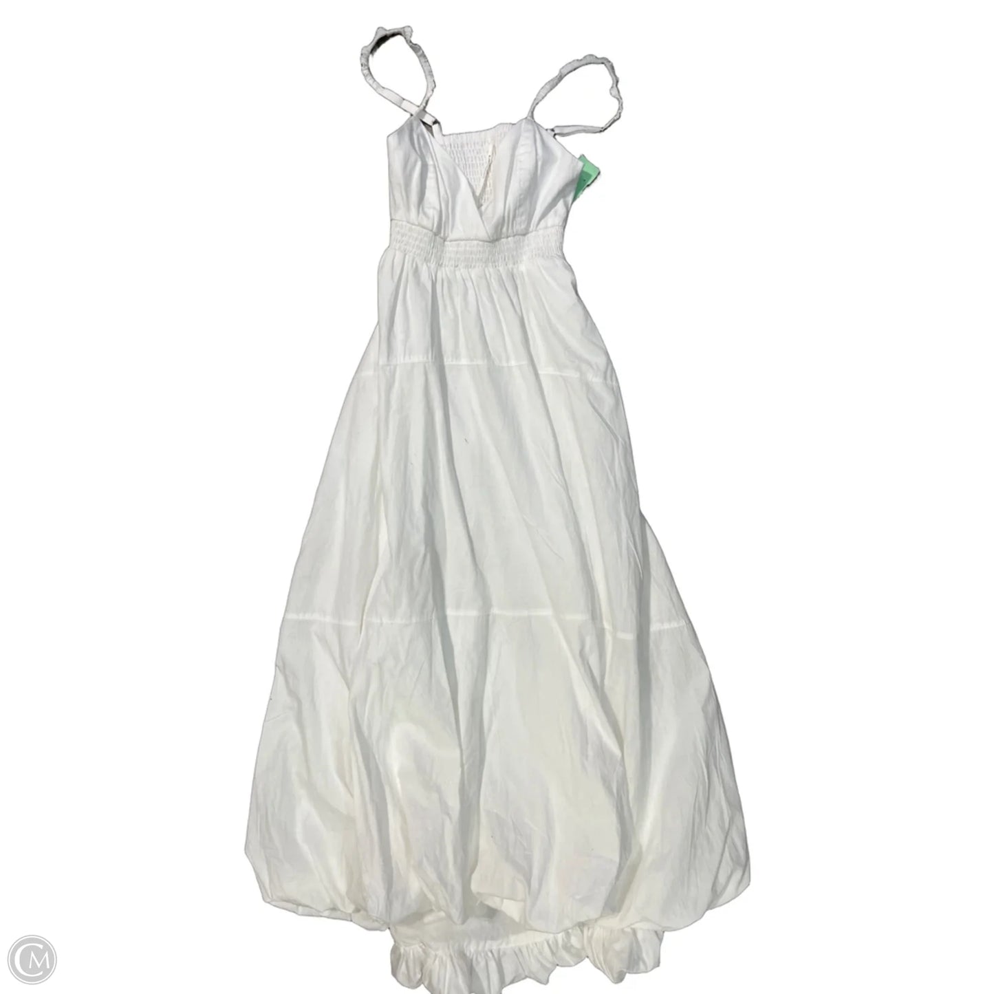Dress Casual Midi By Anthropologie In White, Size: S