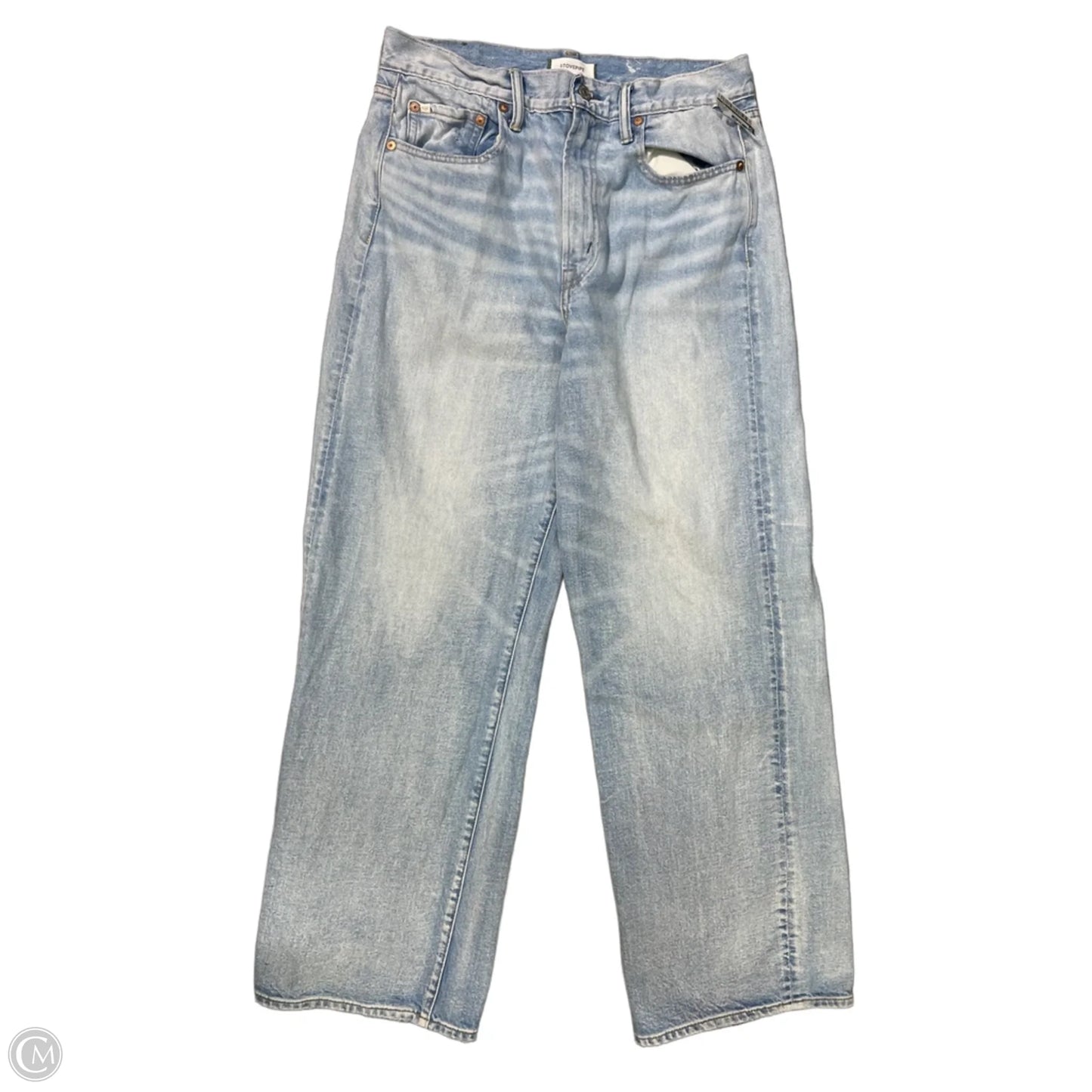 Jeans Boot Cut By Cmc In Blue Denim, Size: 12