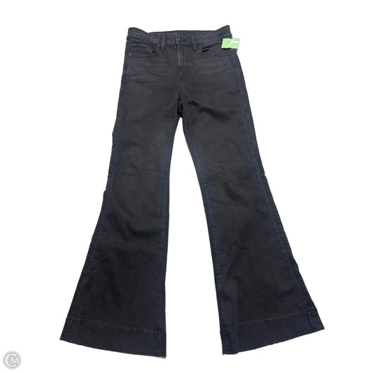Jeans Flared By American Eagle In Black, Size: 4