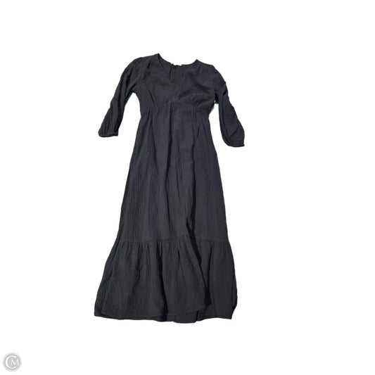 Dress Casual Maxi By Chicos In Black, Size: S