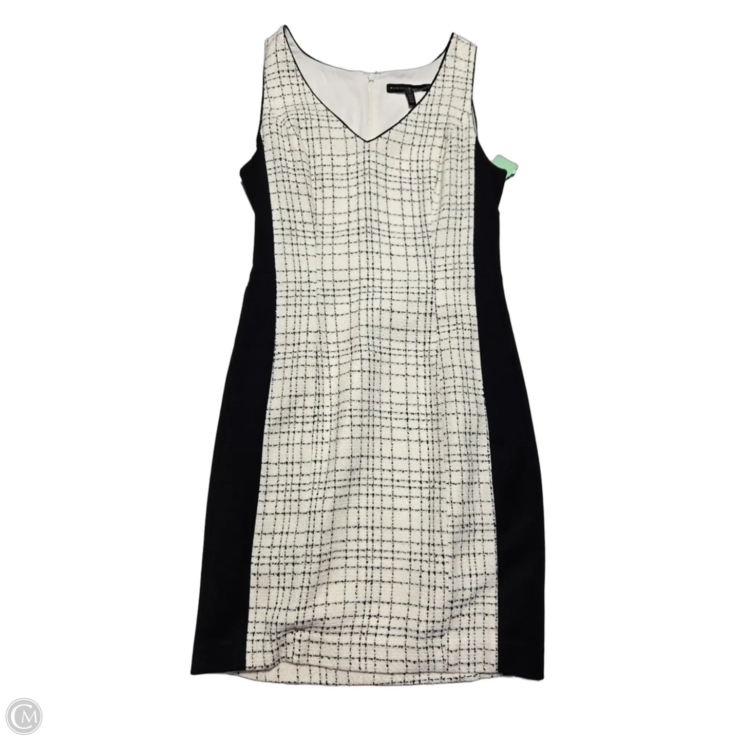 Dress Casual Short By White House Black Market In Black & White, Size: Xs