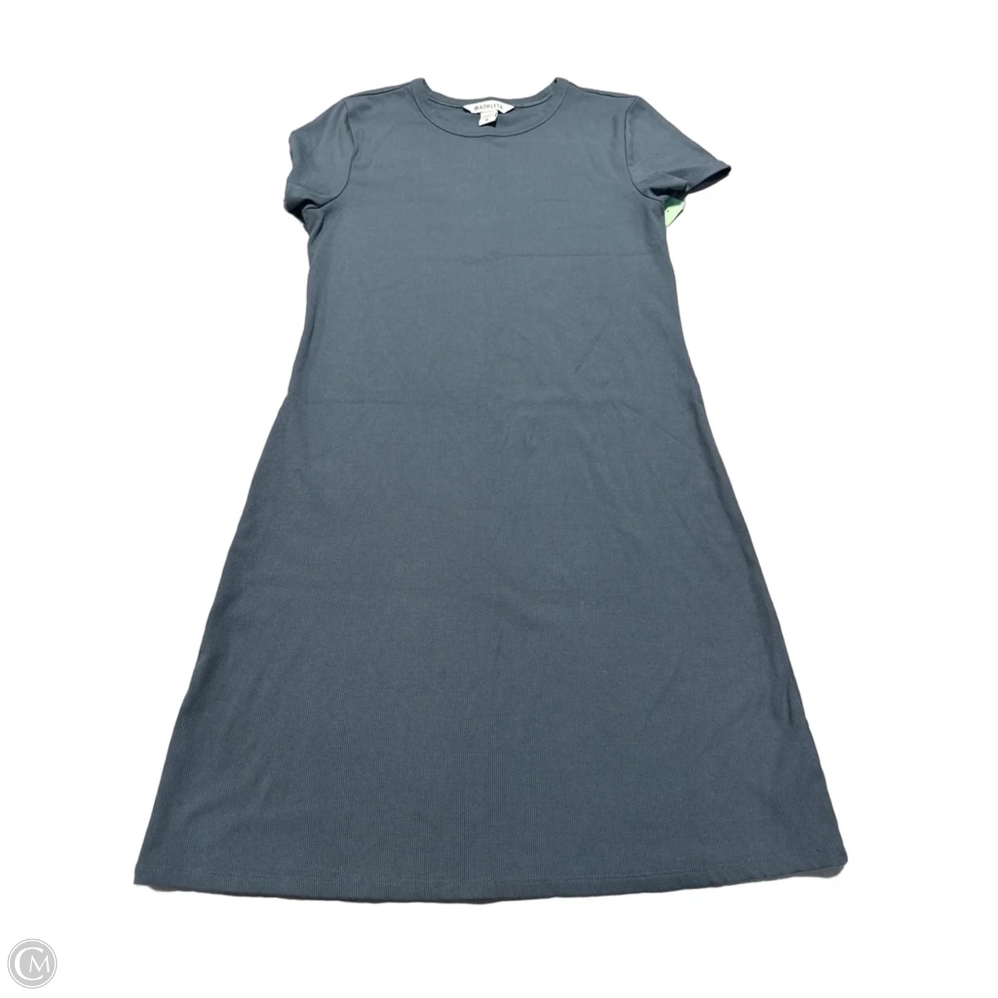 Athletic Top Short Sleeve By Athleta In Blue, Size: M