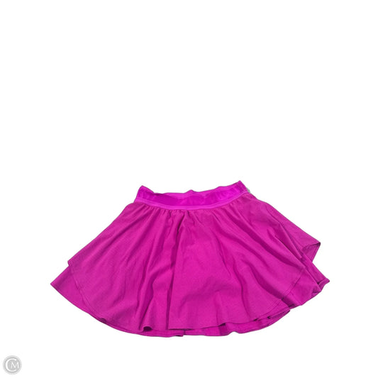 Athletic Skort By Lululemon In Pink, Size: 6