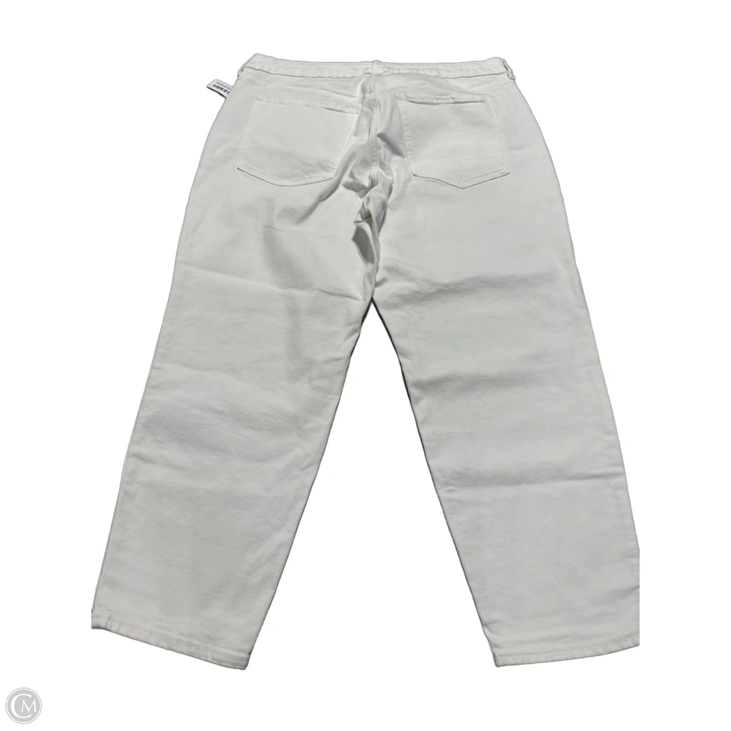 Jeans Straight By Old Navy In White, Size: 20