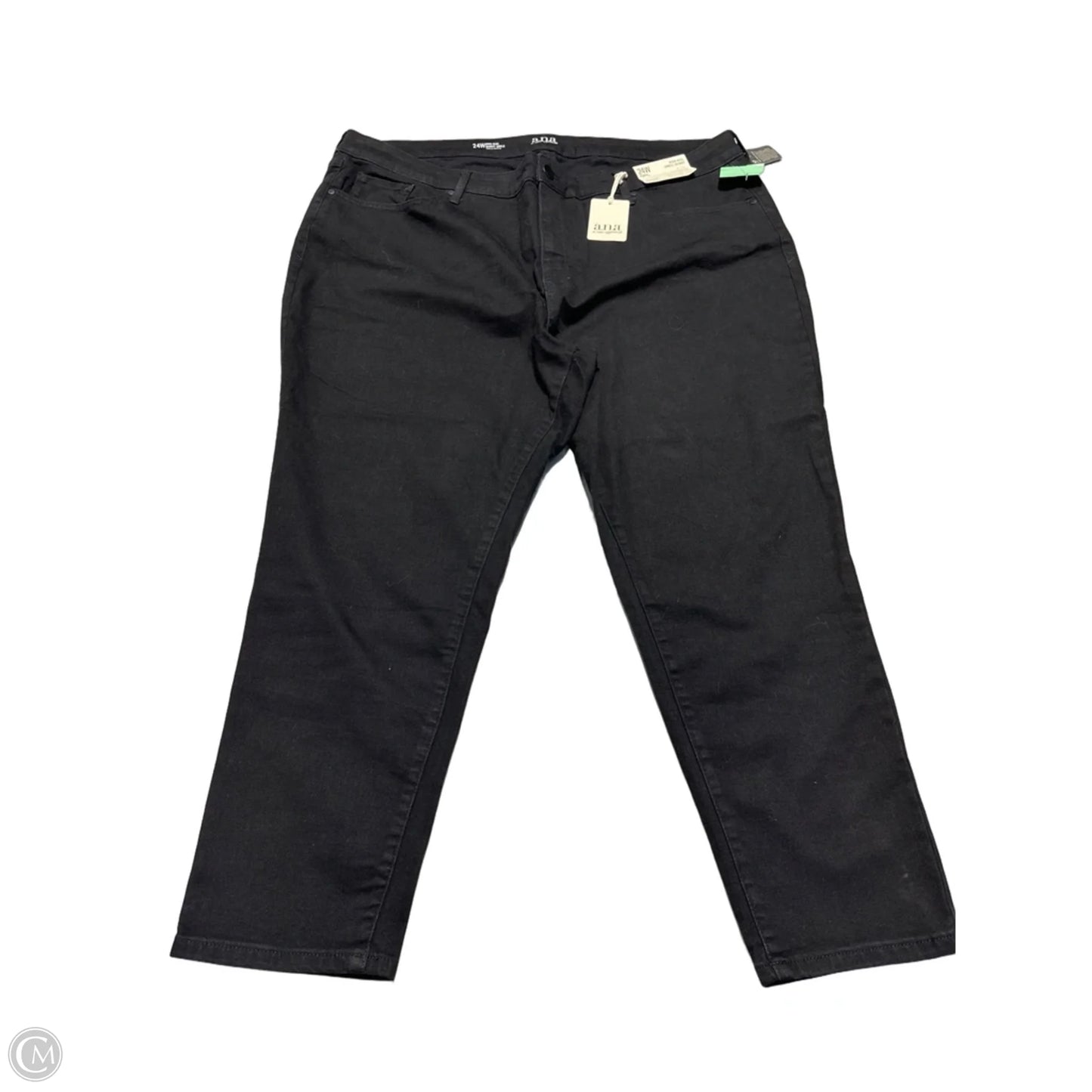 Jeans Skinny By Ana In Black, Size: 24