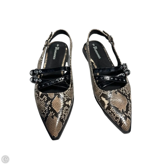 Shoes Flats By No Boundaries In Snakeskin Print, Size: 8