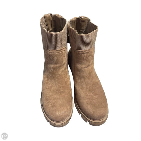 Boots Ankle Flats By Pierre Dumas In Tan, Size: 8