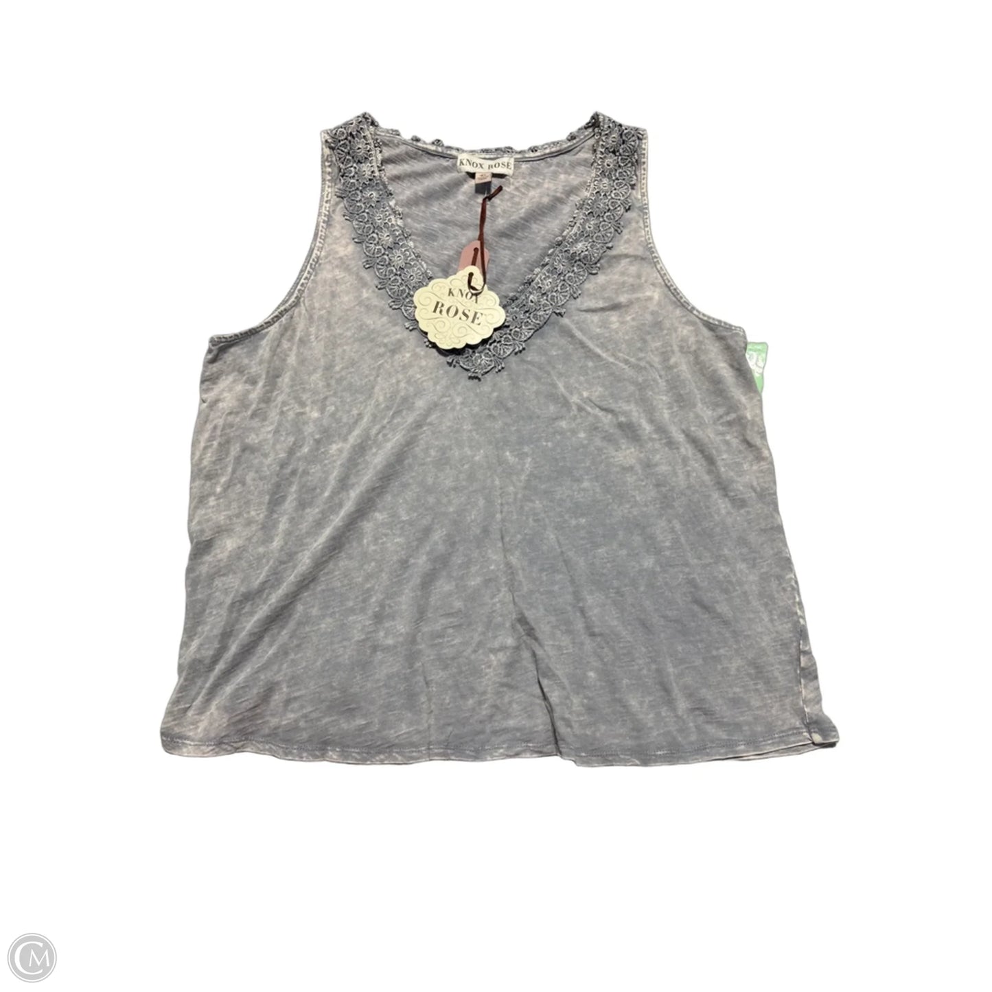 Tank Top By Knox Rose In Grey, Size: Xl