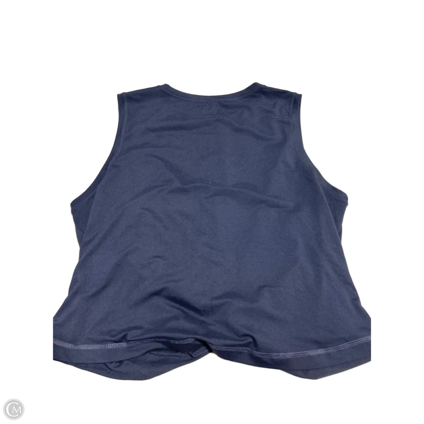 Athletic Tank Top By Dsg Outerwear In Navy, Size: 2x