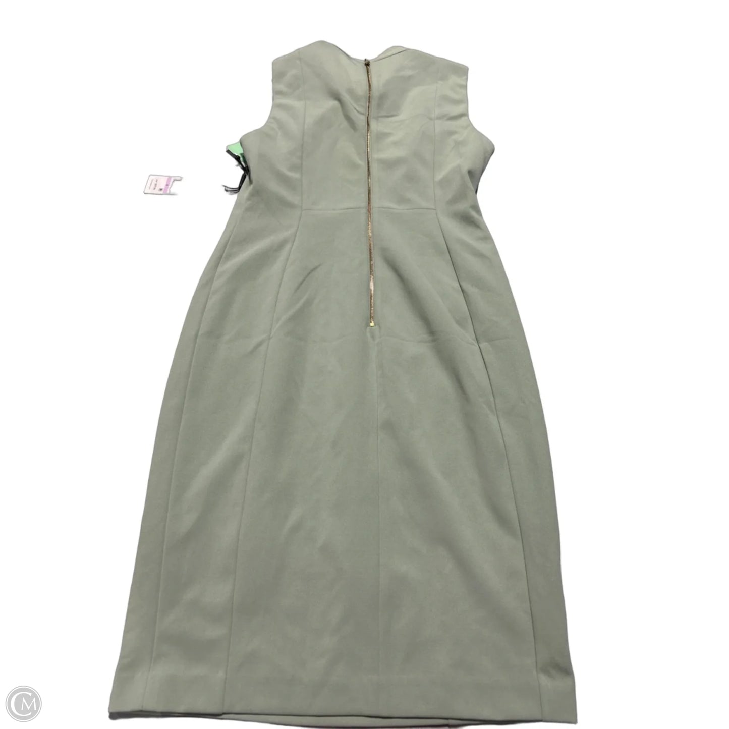 Dress Party Midi By Calvin Klein In Green, Size: S