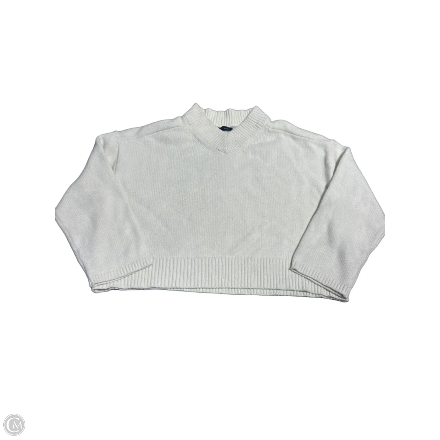 Sweater By Gap In Cream, Size: M