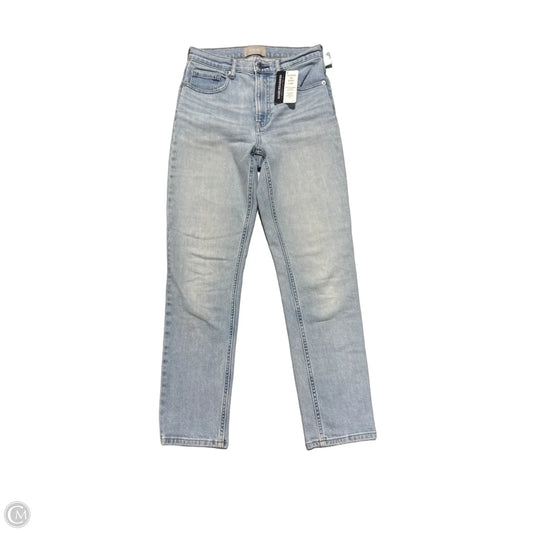 Jeans Straight By Everlane In Blue Denim, Size: 4