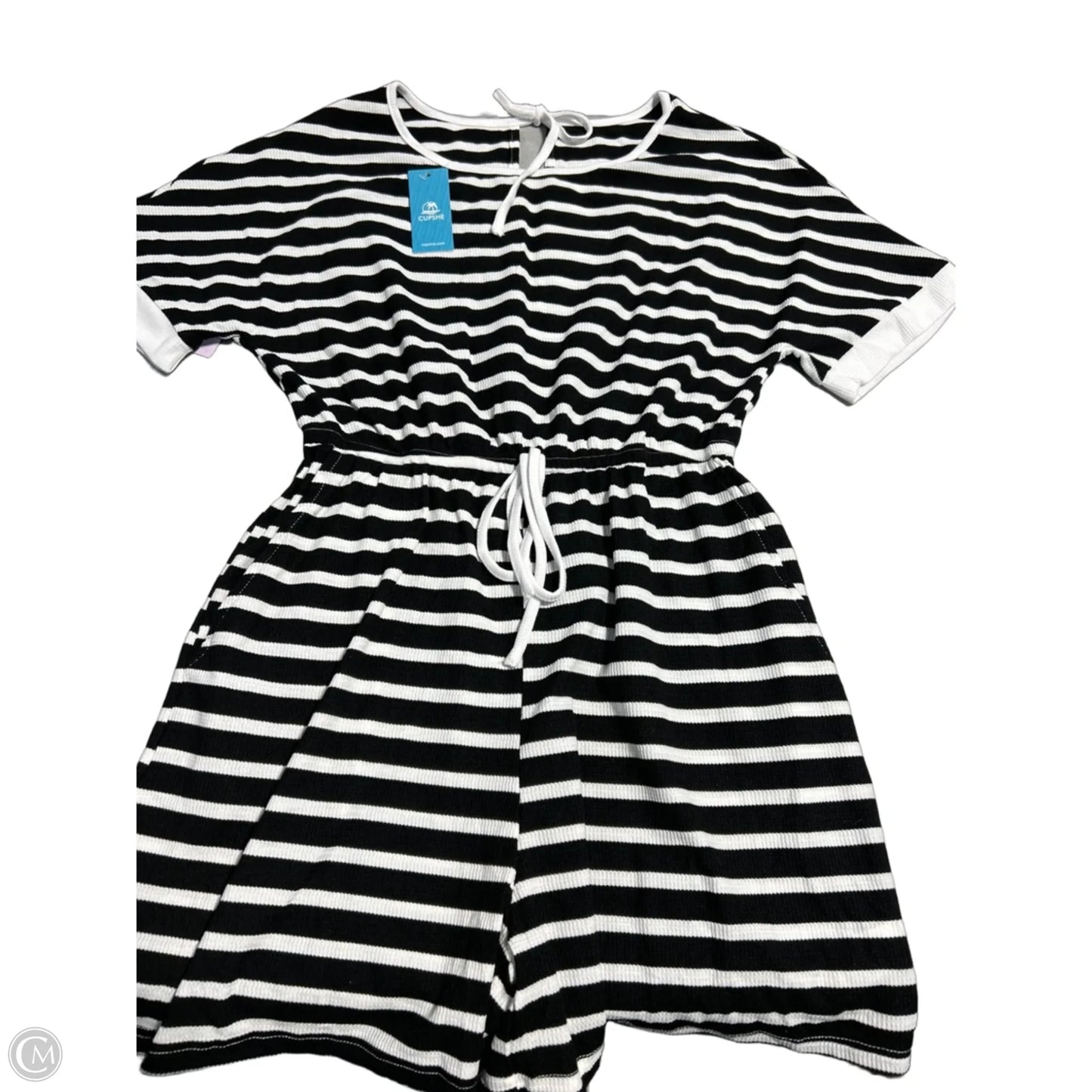 Romper By Cupshe In Striped Pattern, Size: M