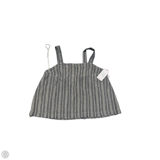 Tank Top By Time And Tru In Grey & White, Size: Xxl