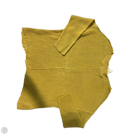 Top 3/4 Sleeve By Eileen Fisher In Yellow, Size: 1x