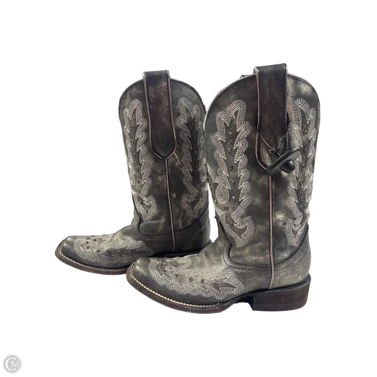 Boots Western By Corral In Grey, Size: 6.5