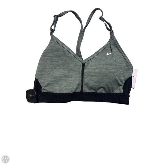 Athletic Bra By Nike In Grey, Size: M