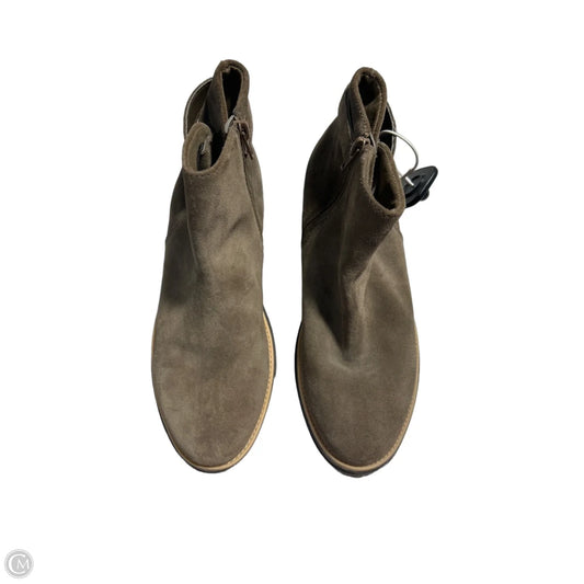 Shoes Flats By Clarks In Grey, Size: 8