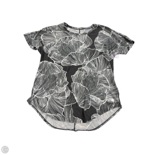 Top Short Sleeve By The North Face In Grey, Size: L