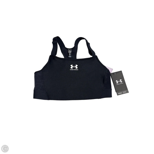 Athletic Bra By Under Armour In Black, Size: M