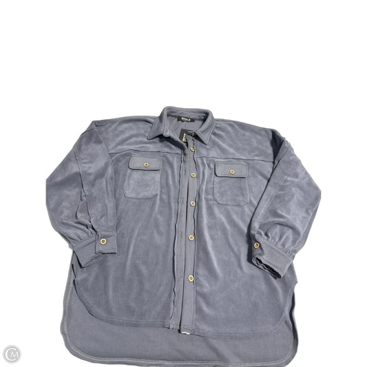 Top Long Sleeve By Blue B In Blue, Size: L