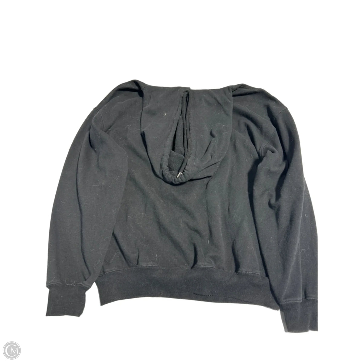 Sweatshirt Hoodie By Cmc In Black, Size: M