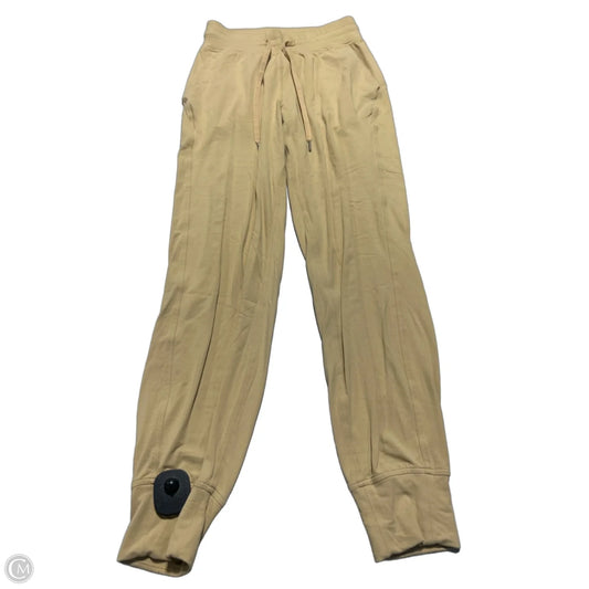 Athletic Pants By Lululemon In Tan, Size: 4