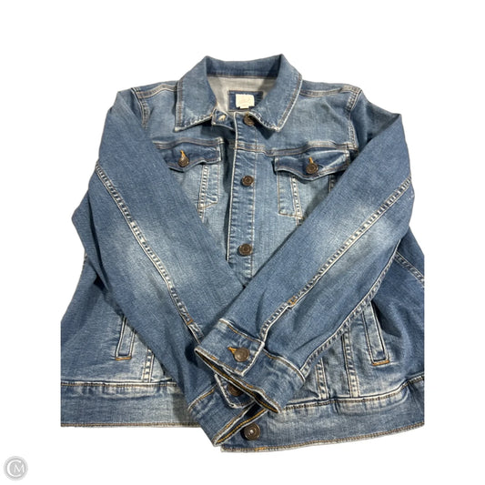 Jacket Denim By Lc Lauren Conrad In Blue Denim, Size: Xxl