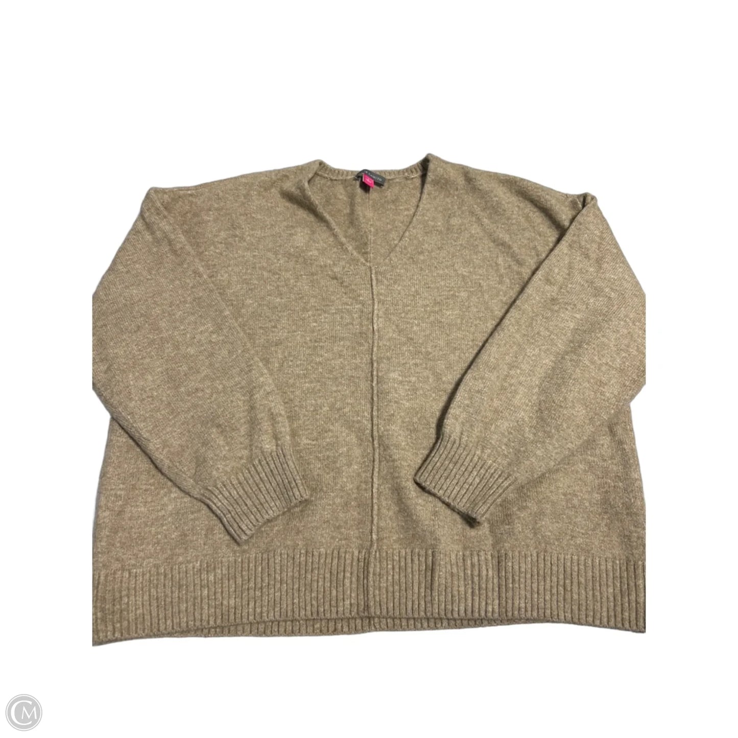 Sweater By Vince Camuto In Brown, Size: L