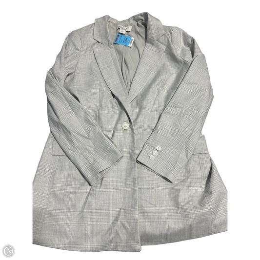 Blazer By Rachel Zoe In Grey, Size: L