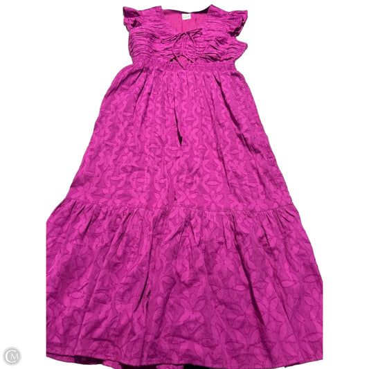 Dress Casual Maxi By Loft In Purple, Size: Lp