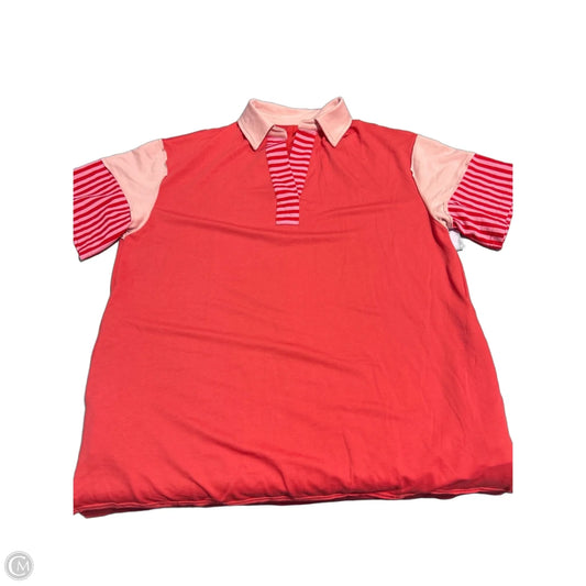 Dress Casual Short By Cmf In Red, Size: L