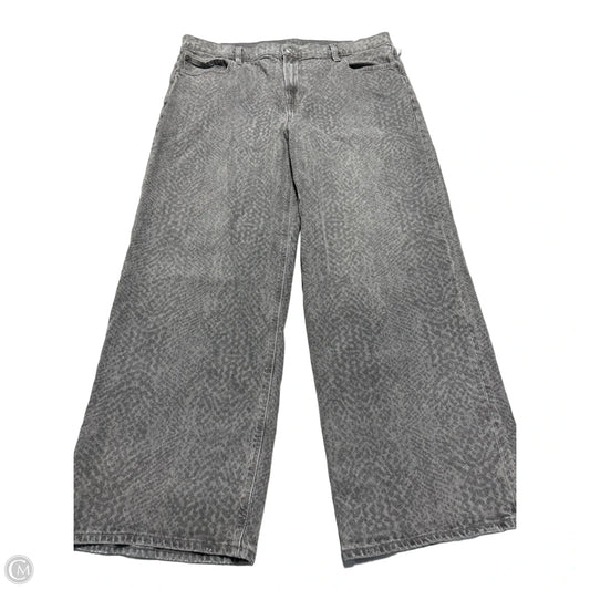Jeans Boot Cut By American Eagle In Grey, Size: 16