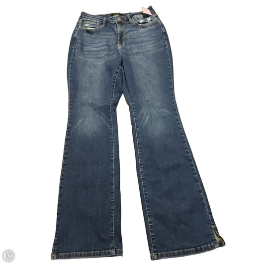 Jeans Boot Cut By Judy Blue In Blue Denim, Size: 16