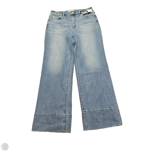 Jeans Wide Leg By Lovervet In Blue Denim, Size: 16
