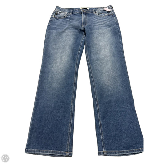 Jeans Boot Cut By Kancan In Blue Denim, Size: 12