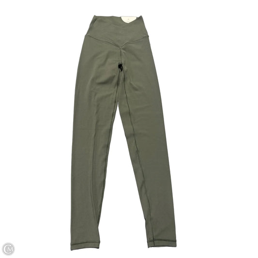 Athletic Leggings By Aerie In Green, Size: Xs