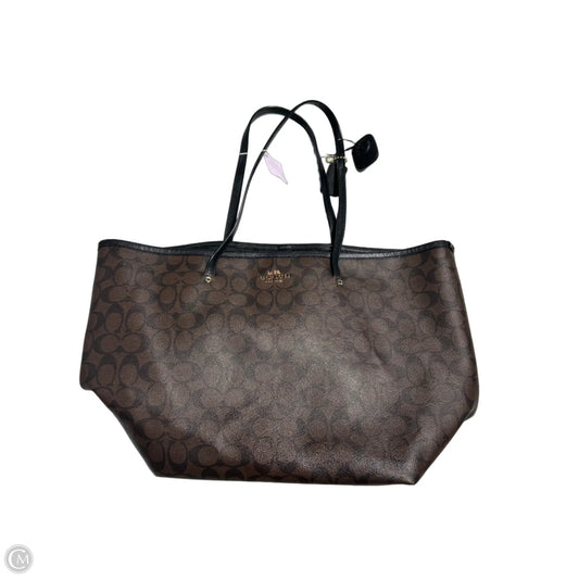 Tote Designer By Coach, Size: Large