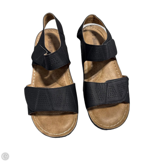 Sandals Flats By Dream Pairs In Black, Size: 10