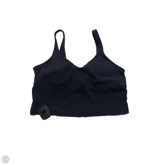 Athletic Tank Top By Lululemon In Black, Size: 12