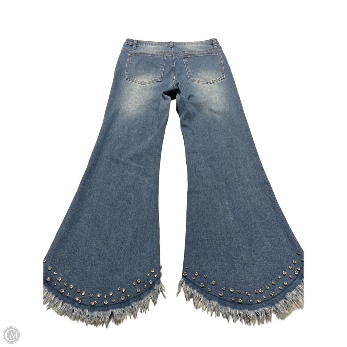 Jeans Boot Cut By Blue B In Blue Denim, Size: 8